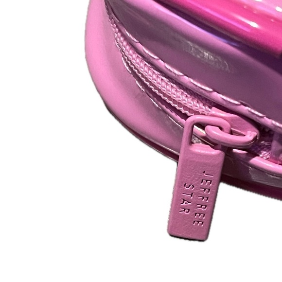 Morphe X Jeffree Star Brush Bag Pink Cosmetic Zip Pouch Superstar (BAG ONLY) - Picture 7 of 11